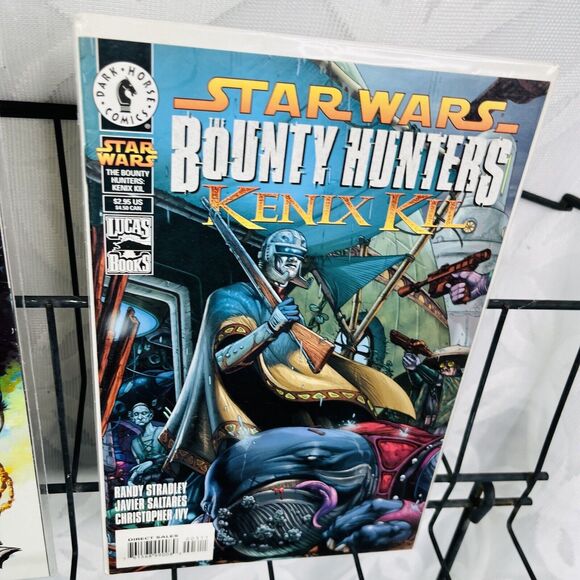 Star Wars Bounty Hunters Aurra Sing & Kenix Kil Lot & Shadow Stalker One Shots - Picture 4 of 4